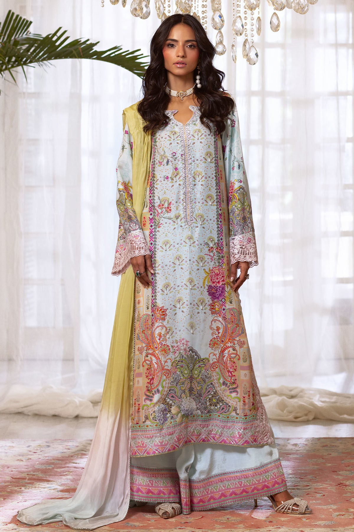 Kimiya (Shirt, Pants and Dupatta)