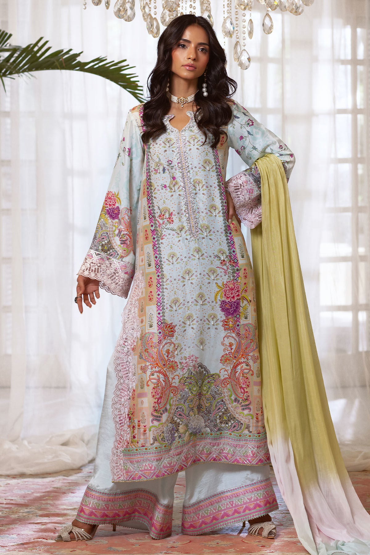 Kimiya (Shirt, Pants and Dupatta)