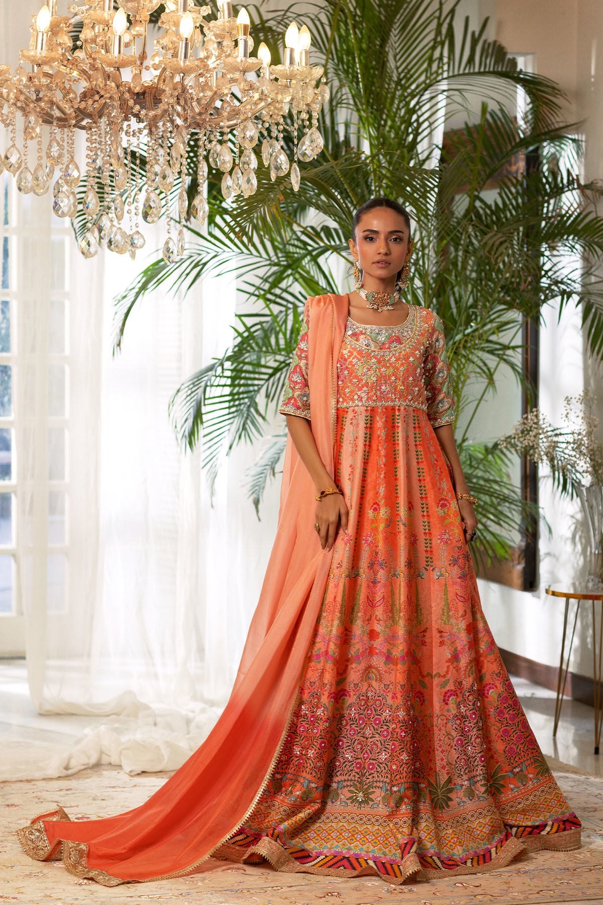 Rosena Kalidar (Kalidar and Dupatta)