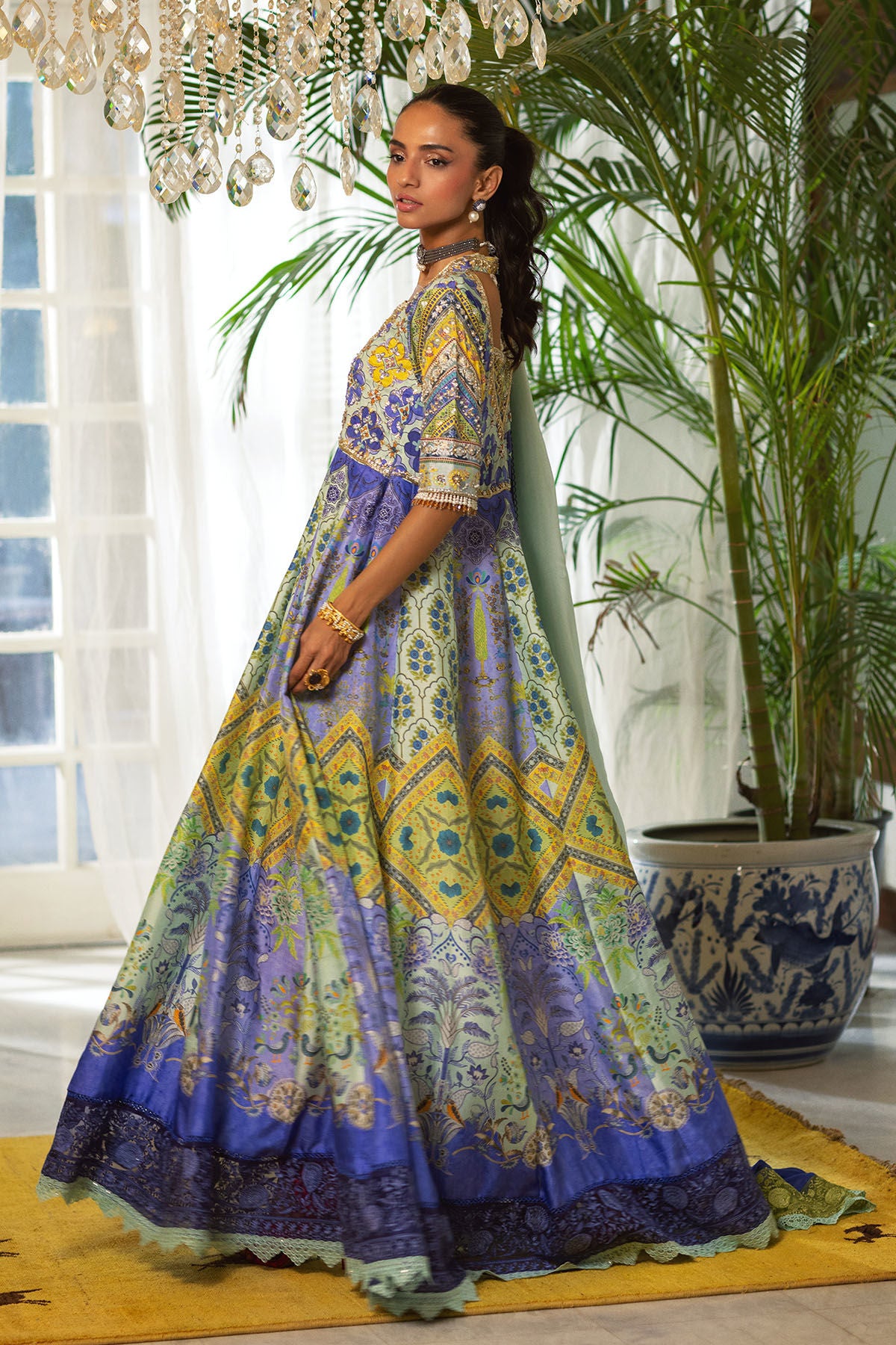 Nirmala Kalidar (Kalidar and Dupatta)