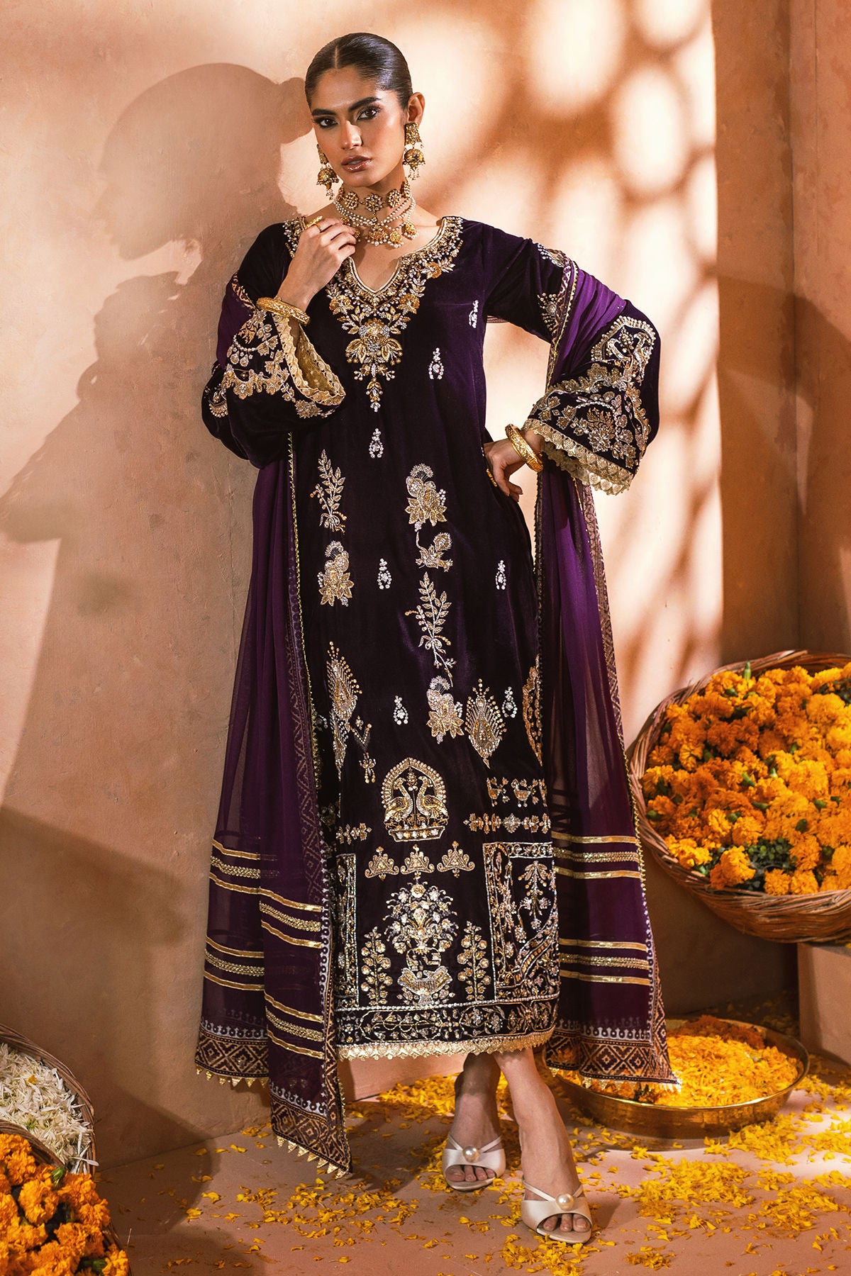 Zolia (Shirt, Pants and Dupatta)