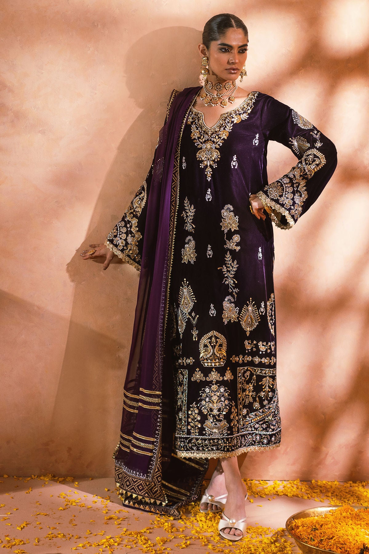 Zolia (Shirt, Pants and Dupatta)