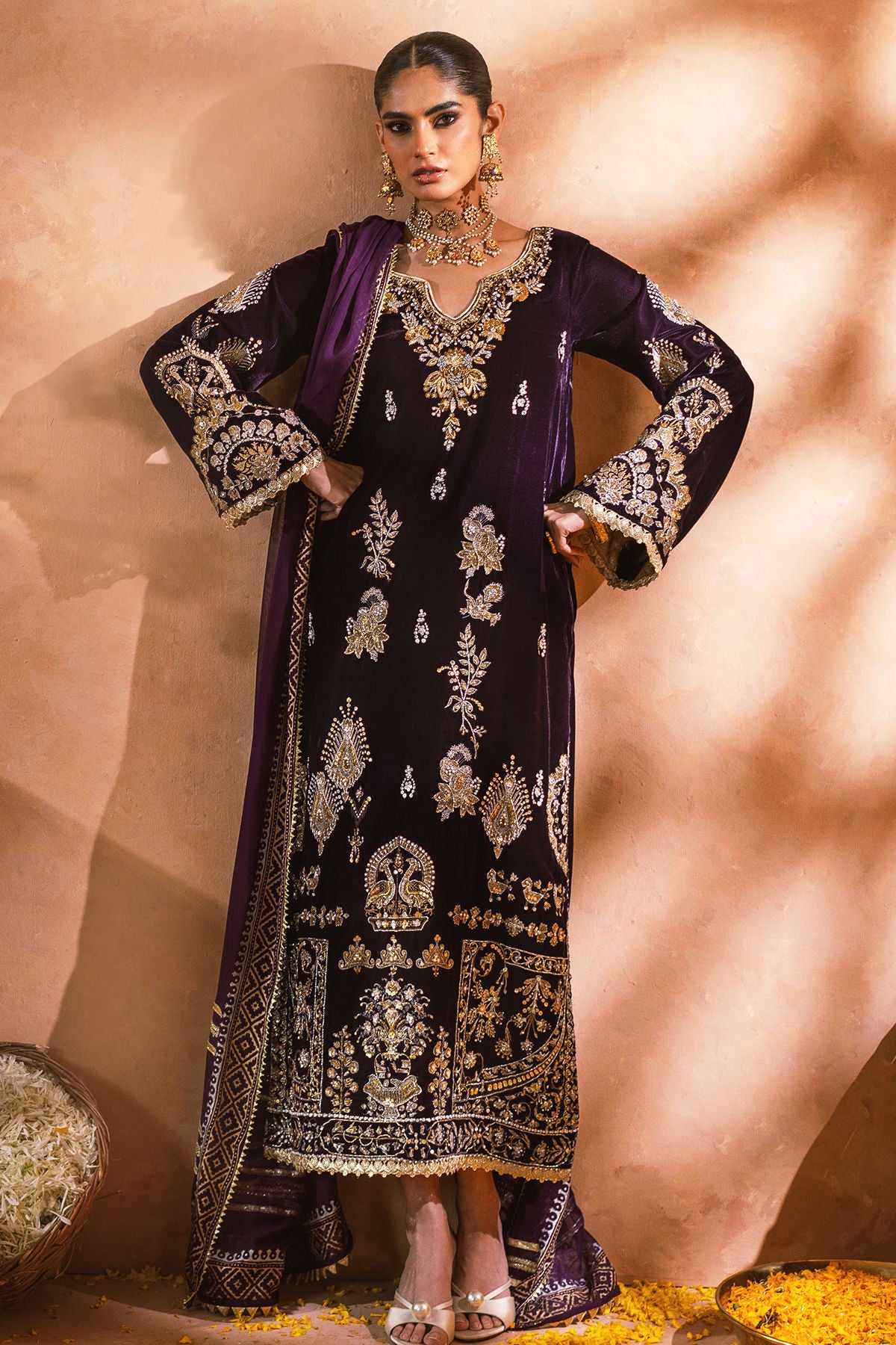 Zolia (Shirt, Pants and Dupatta)