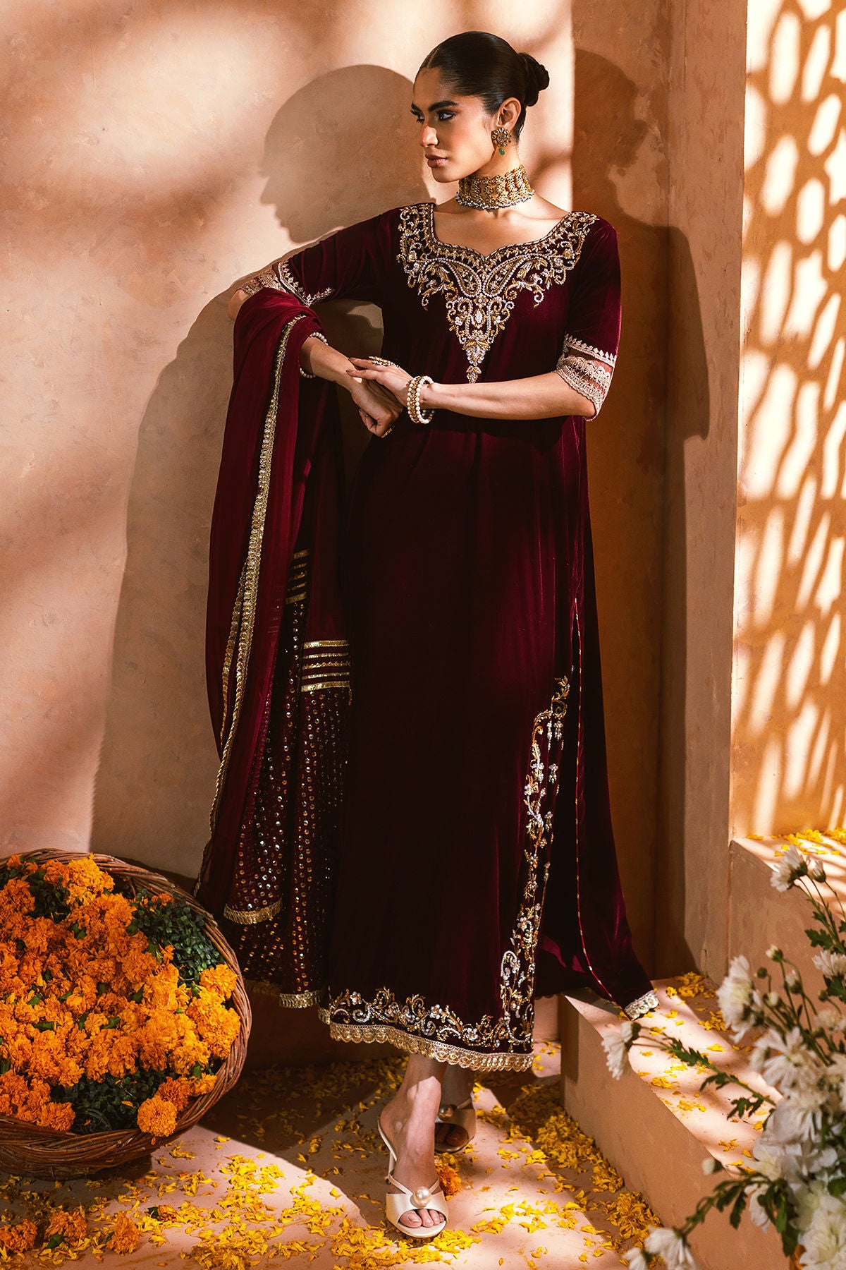 Dahlia (Shirt, Pants and Dupatta)