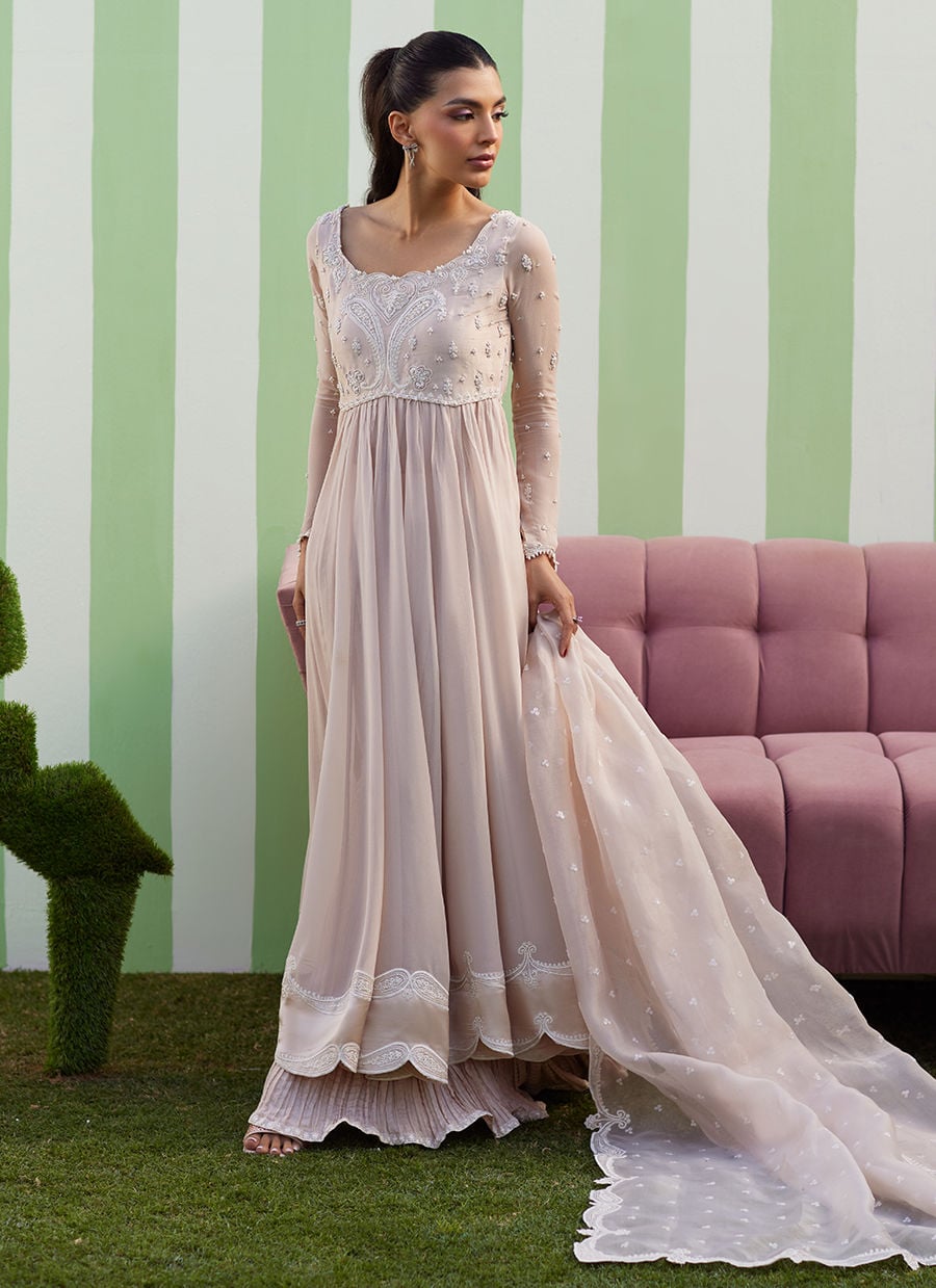 Keshi Kalidaar With Dupatta