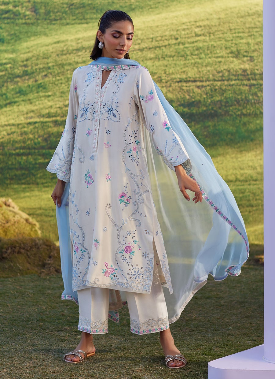 Elya Shirt And Dupatta