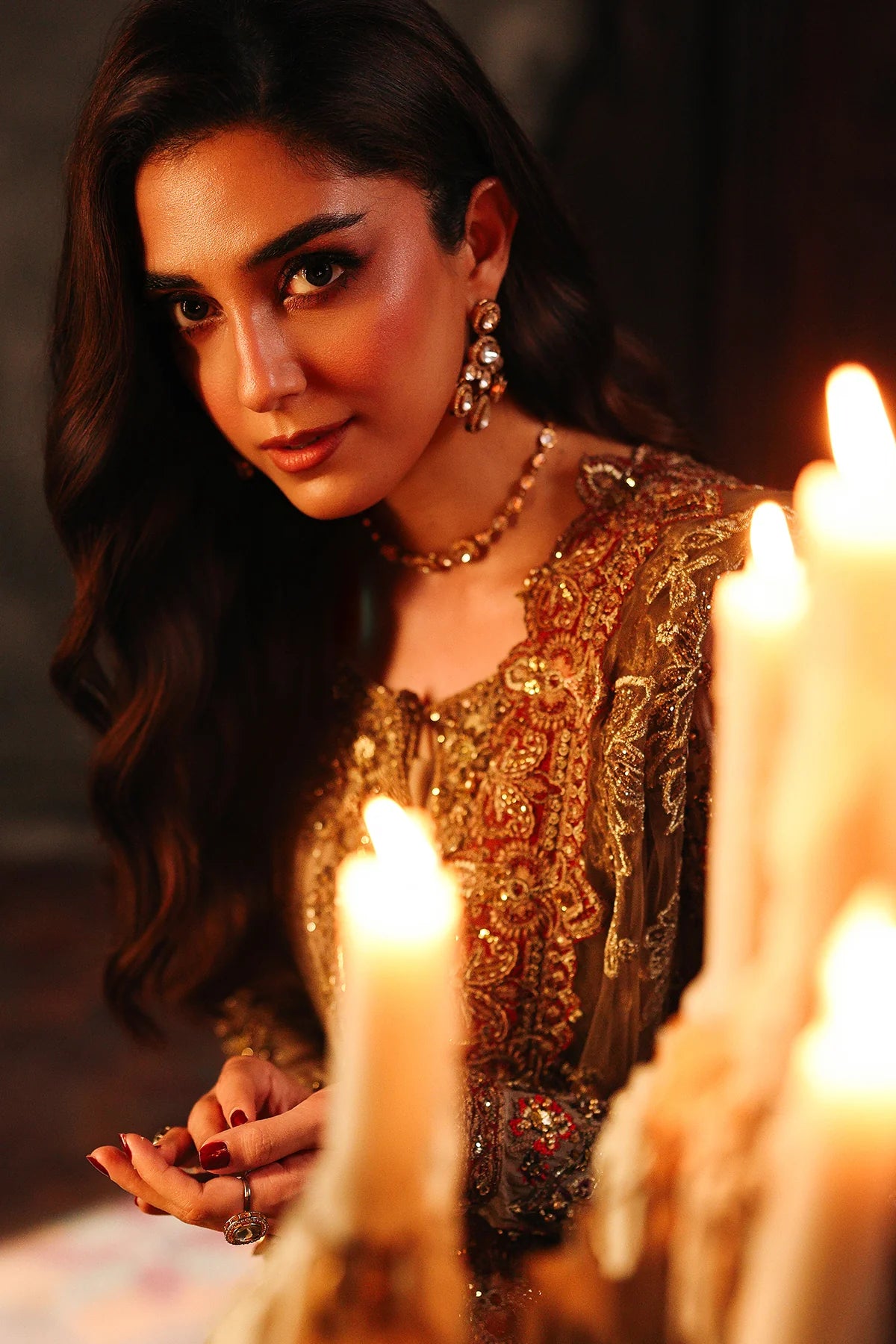 4-PC Charizma Unstitched Luxury Collection DJW5-02