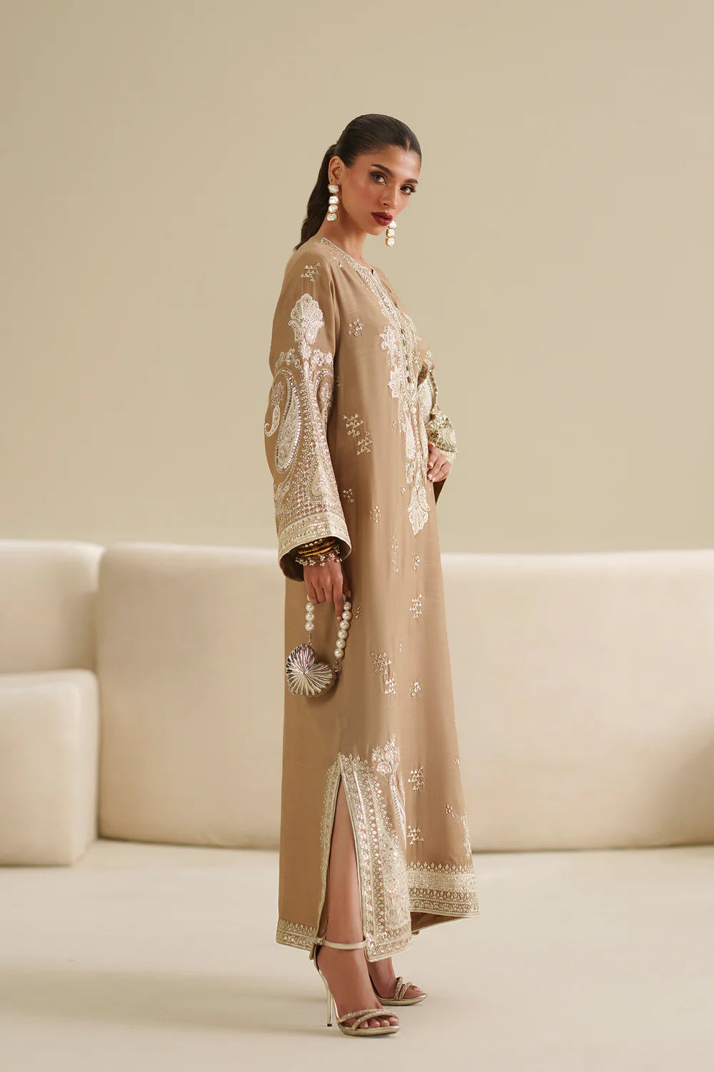 EMBROIDERED KAFTAN - SOLD OUT