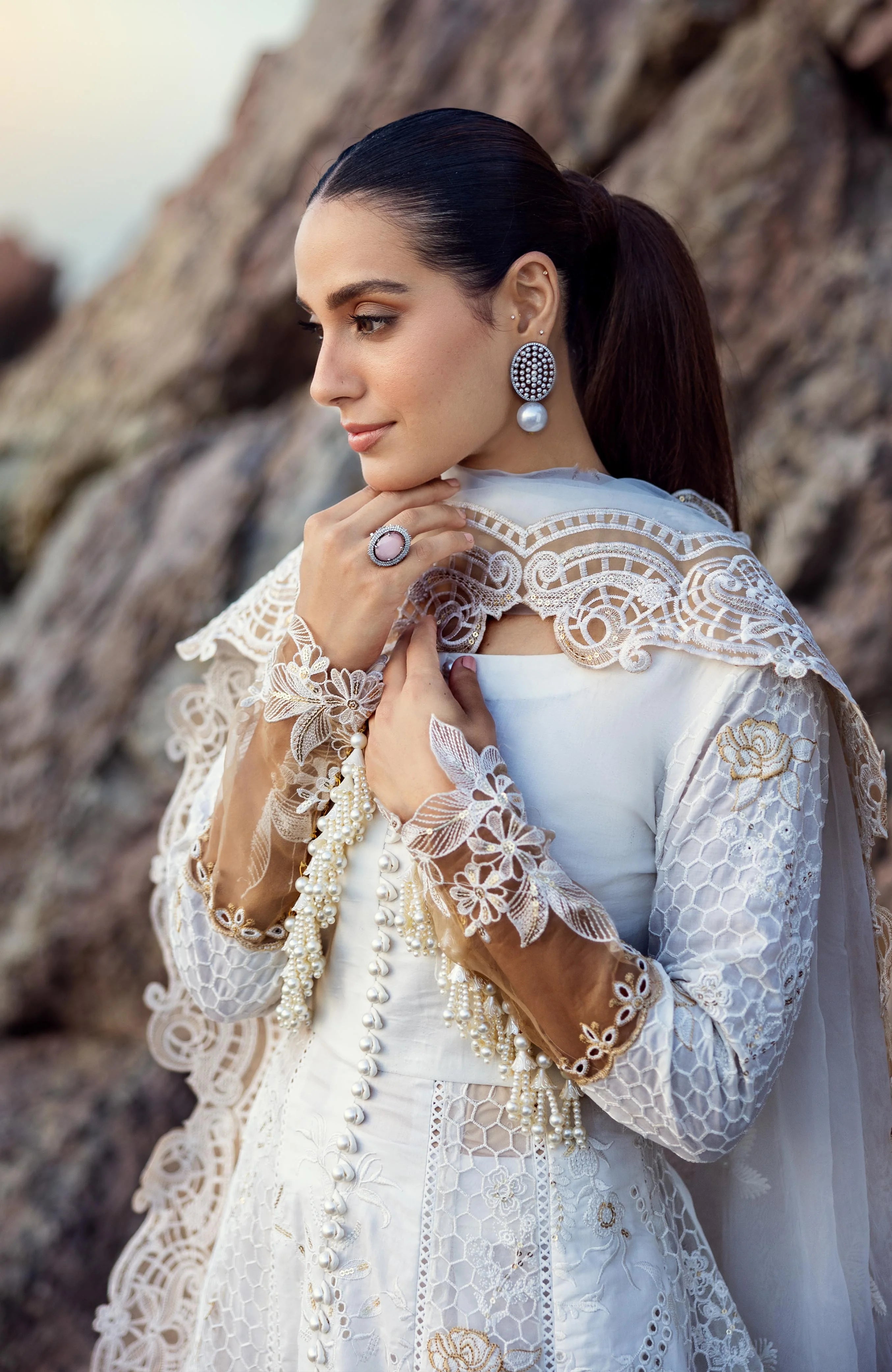 Mahiymaan 3 Piece Unstitched Luxury Lawn-MLL-26-01