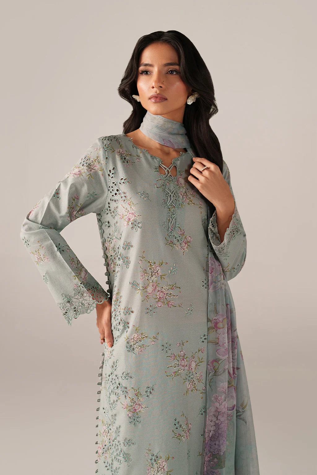 SS-12 EMBROIDERED LAWN