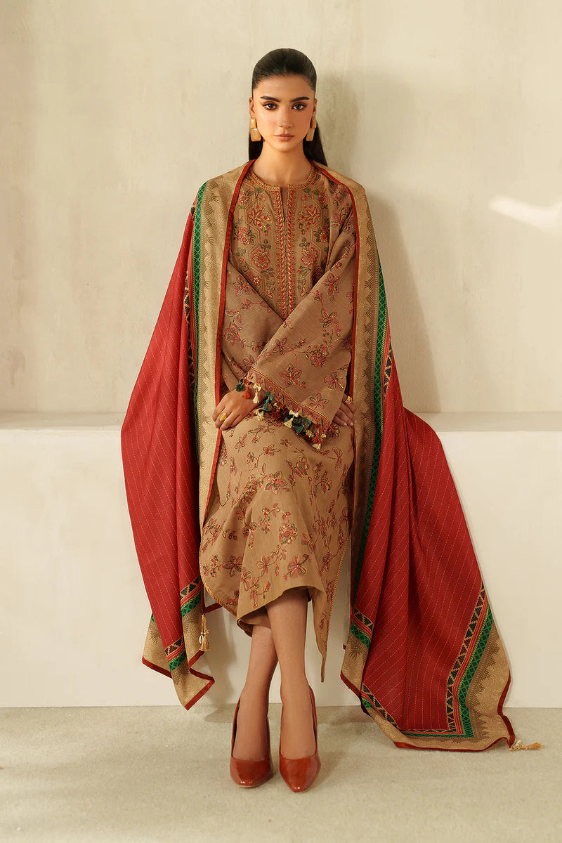 EMBROIDERED KHADDAR UF-4335
