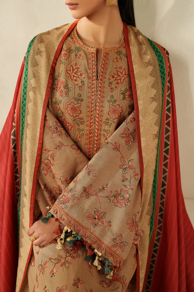 EMBROIDERED KHADDAR UF-4335