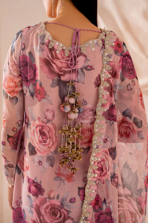 EMBROIDERED CHIFFON UF-708