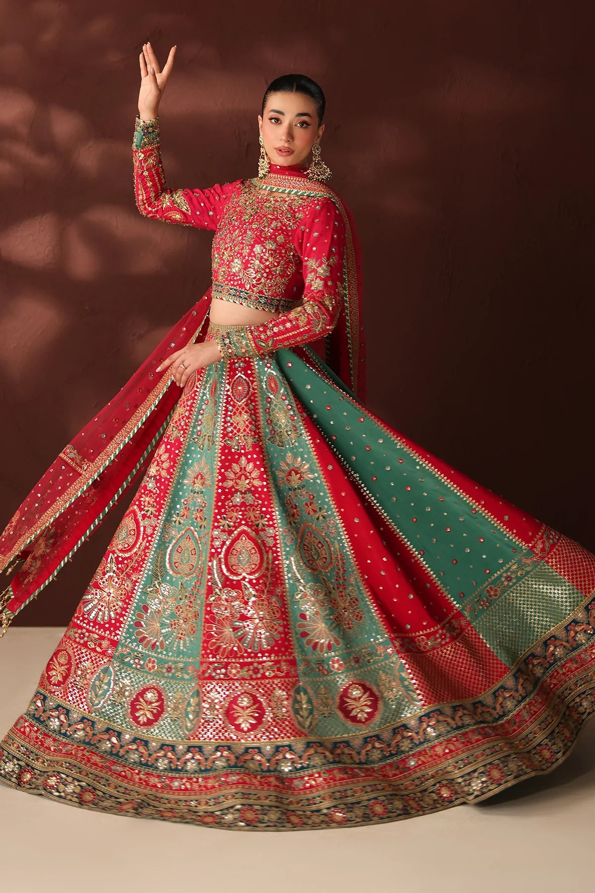 EMBROIDERED SILK UF-4489