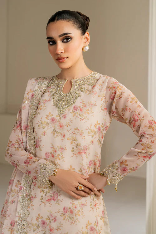 EMBROIDERED CHIFFON UF-4164