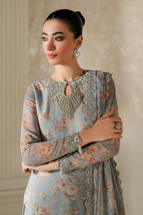 EMBROIDERED CHIFFON UF-4165