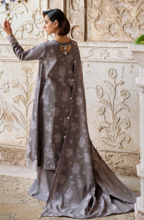 DESERT TAUPE-3PC JACQUARD SUIT