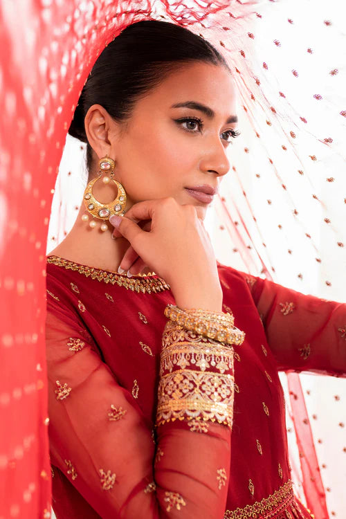 EMBROIDERED CHIFFON UF-688