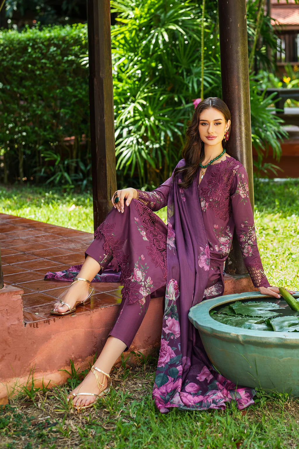 UE-509 PRINTED LAWN