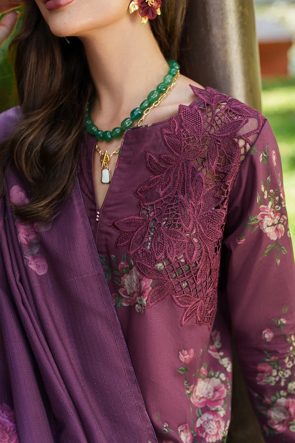 UE-509 PRINTED LAWN