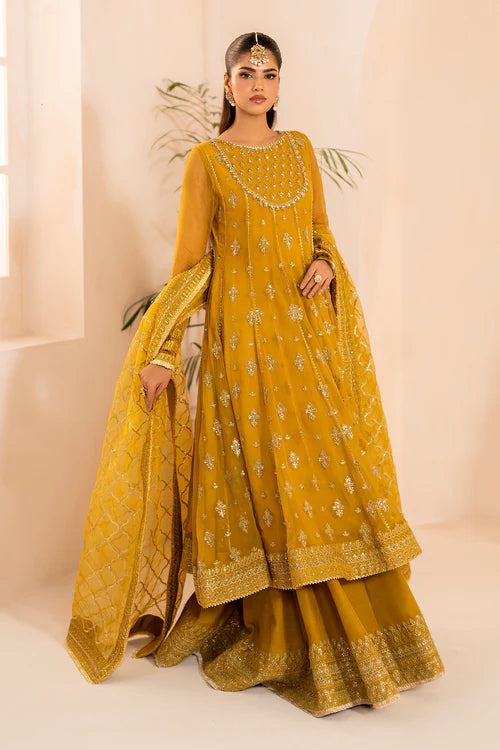 EMBROIDERED CHIFFON UF-716