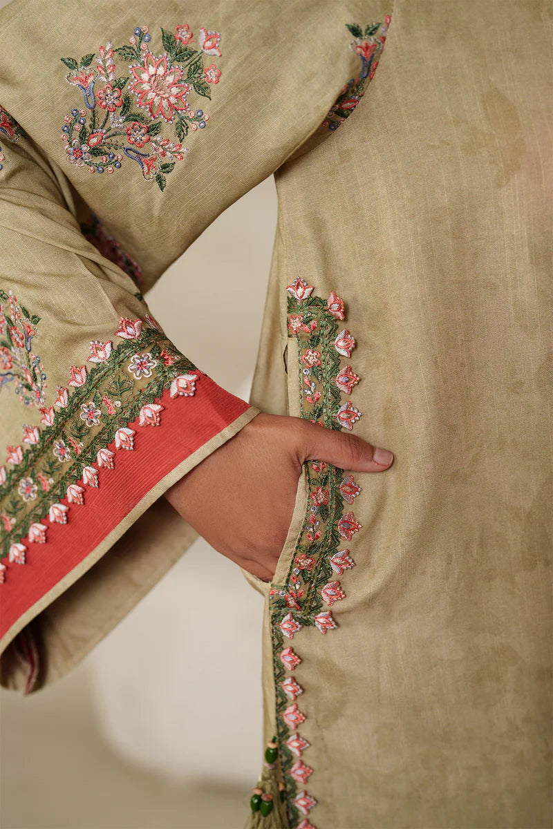EMBROIDERED KHADDAR UF-4342