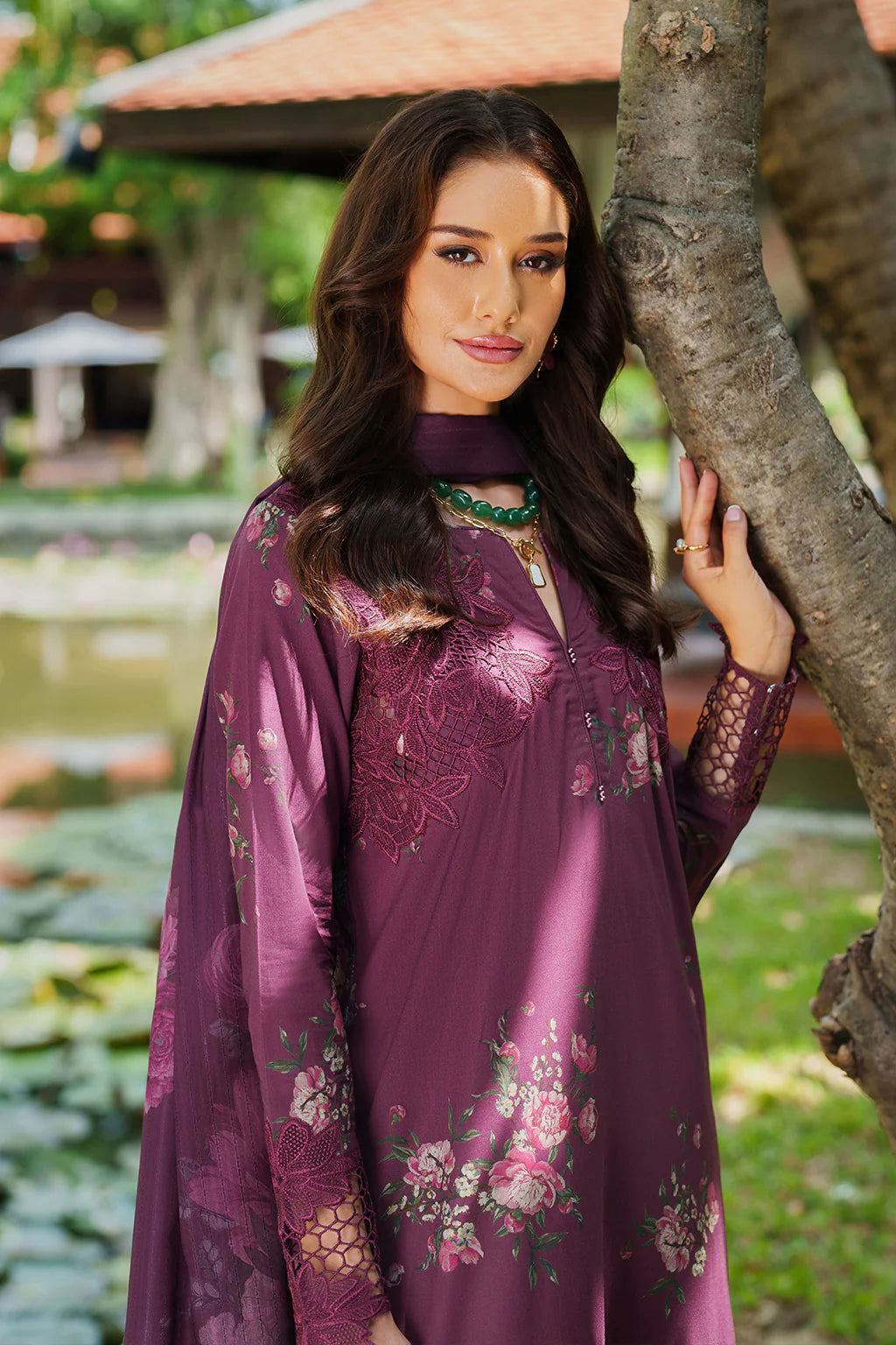 UE-509 PRINTED LAWN