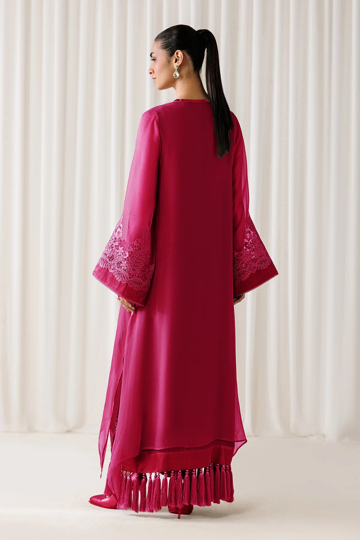 EMBROIDERED CHIFFON EN-1304