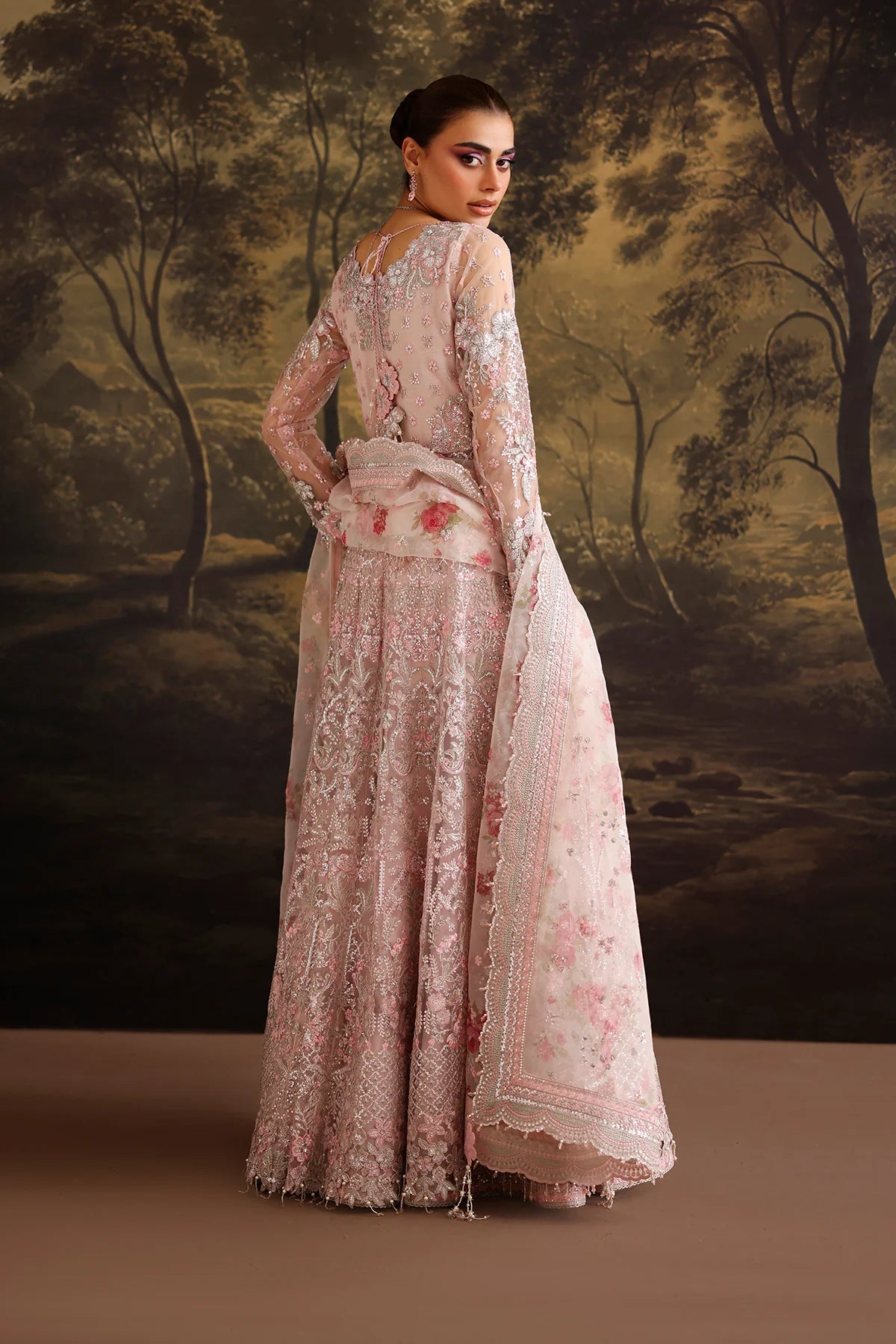 EMBROIDERED NET UF-4380