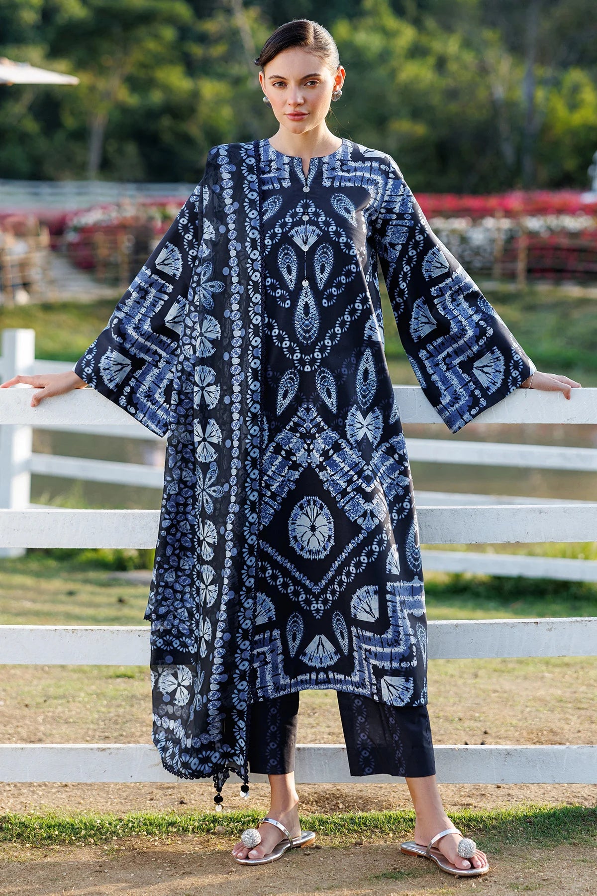 DIGITAL PRINTED LAWN USE-9318