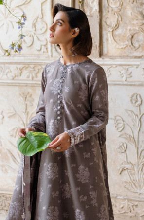 DESERT TAUPE-3PC JACQUARD SUIT