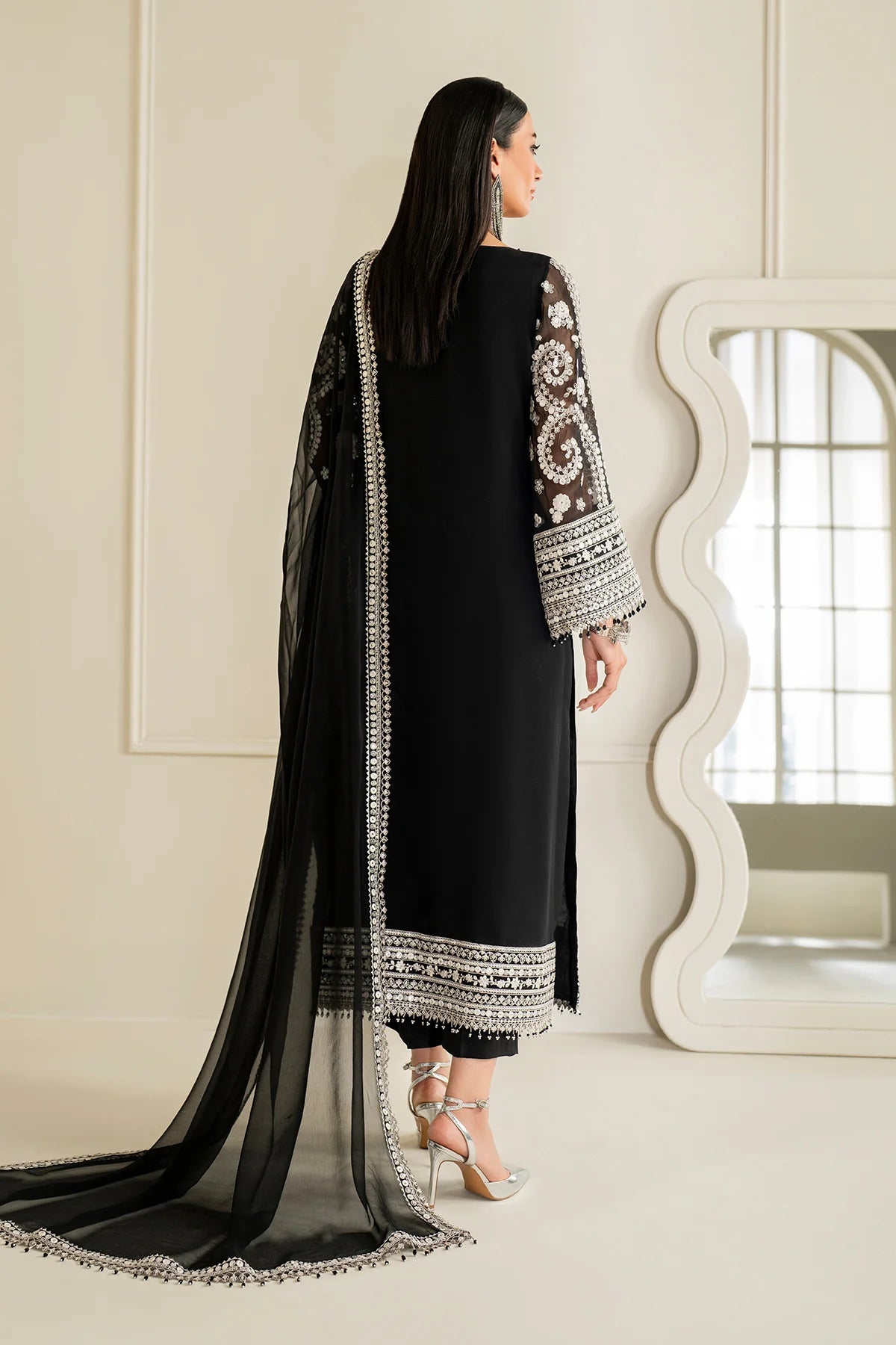EMBROIDERED CHIFFON UF-4158 - SOLD OUT