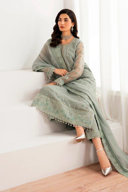 EMBROIDERED CHIFFON UF-692