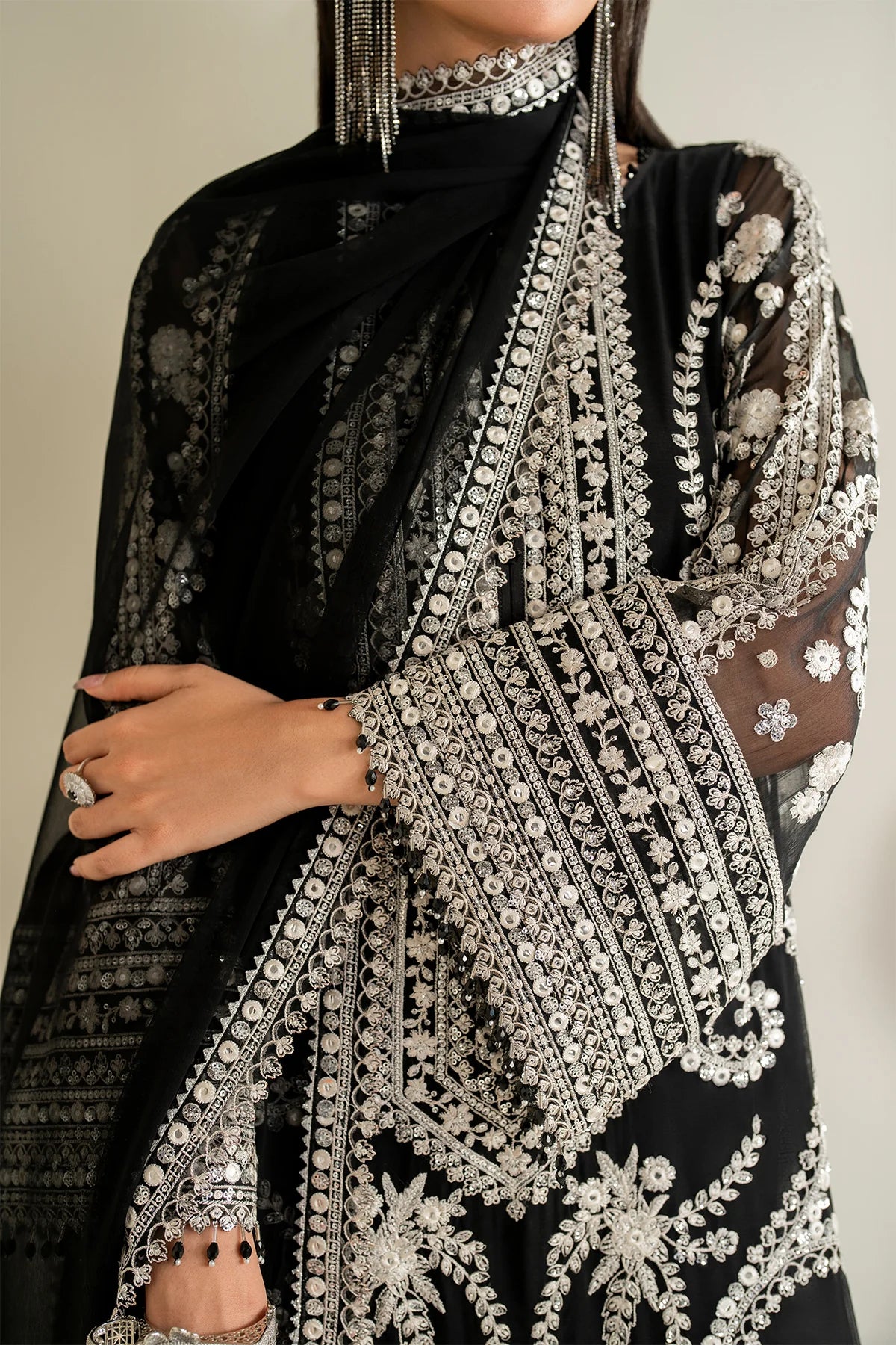 EMBROIDERED CHIFFON UF-4158 - SOLD OUT