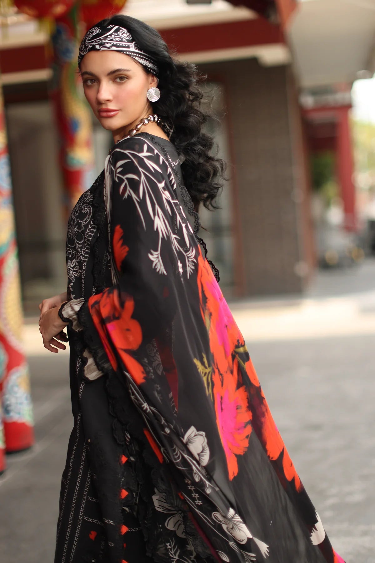 3-PC UNSTITCHED LAWN COLLECTION CS6-02