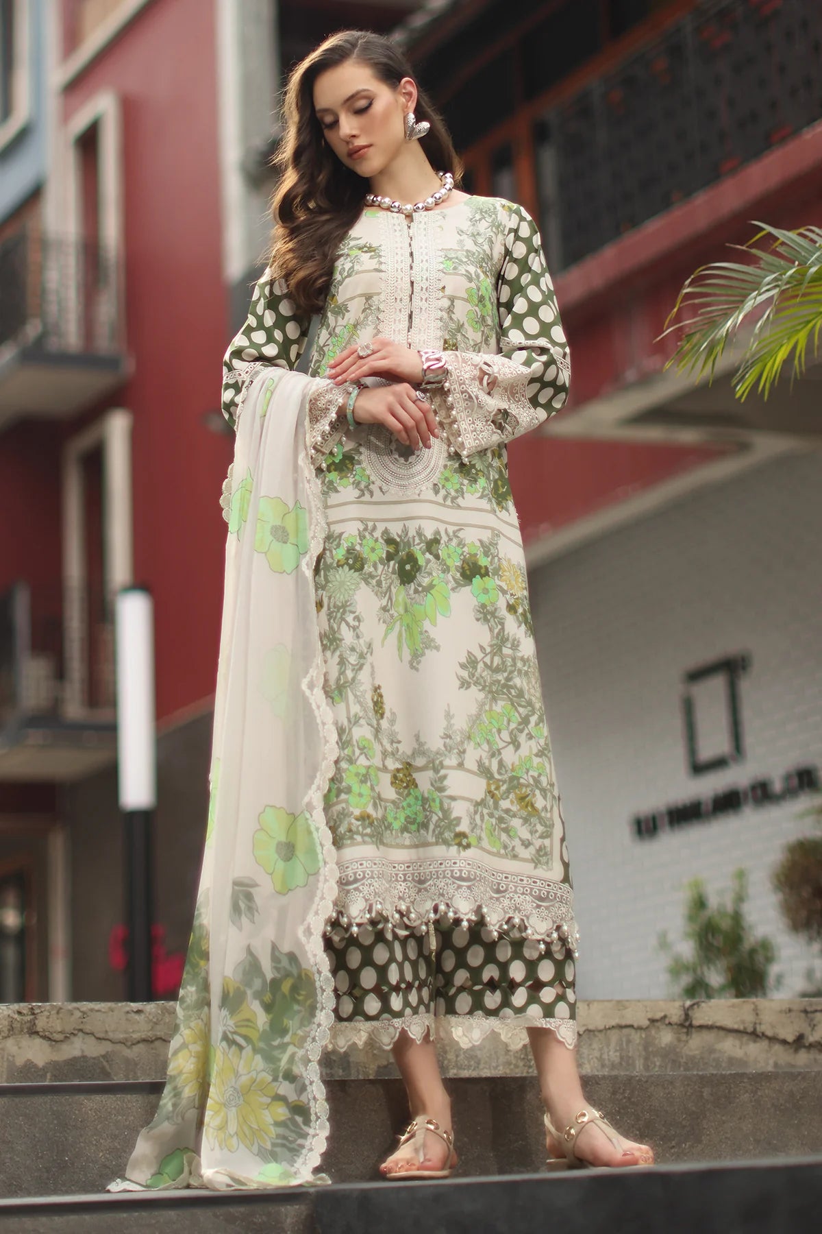 3-PC UNSTITCHED LAWN COLLECTION CS6-03