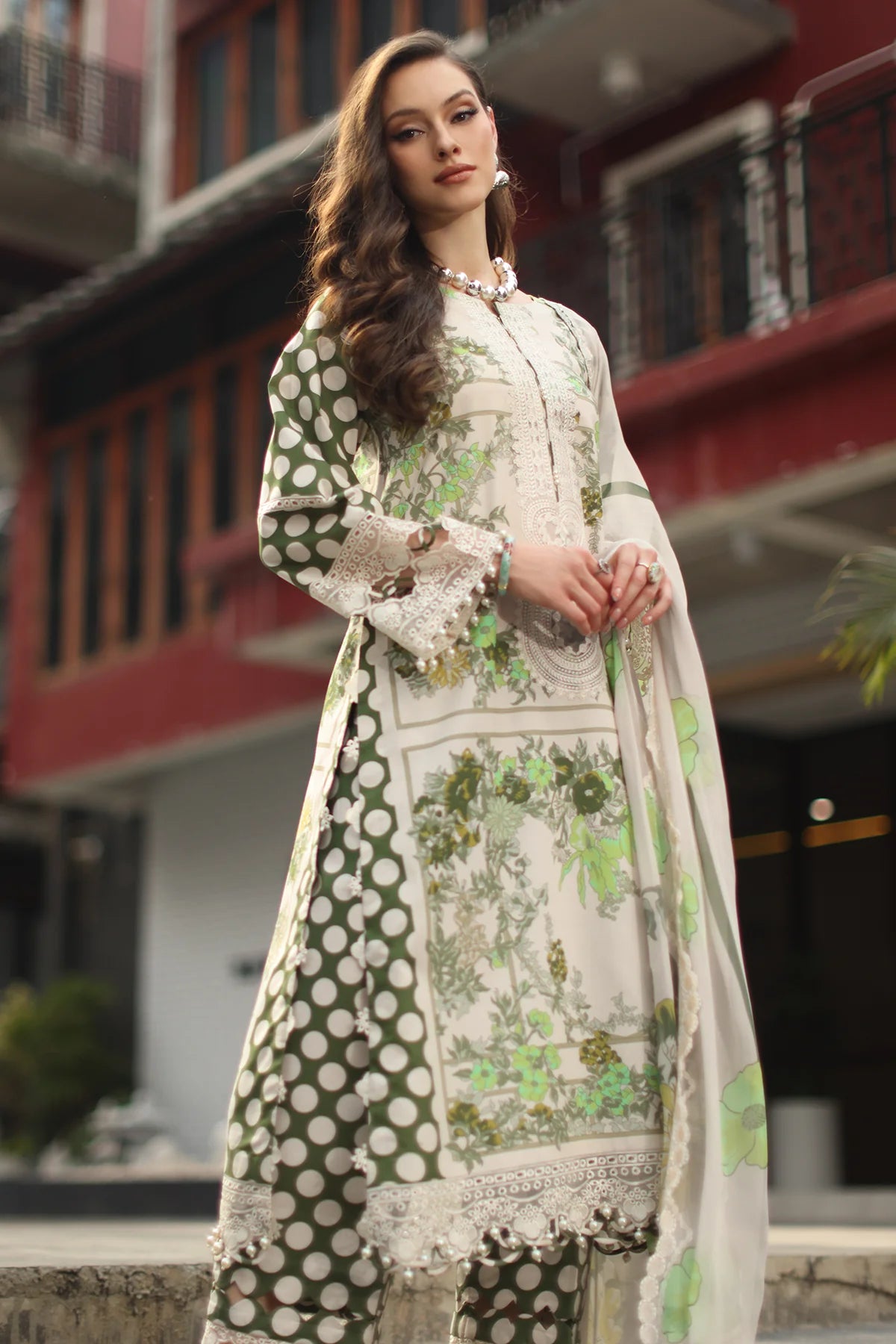 3-PC UNSTITCHED LAWN COLLECTION CS6-03