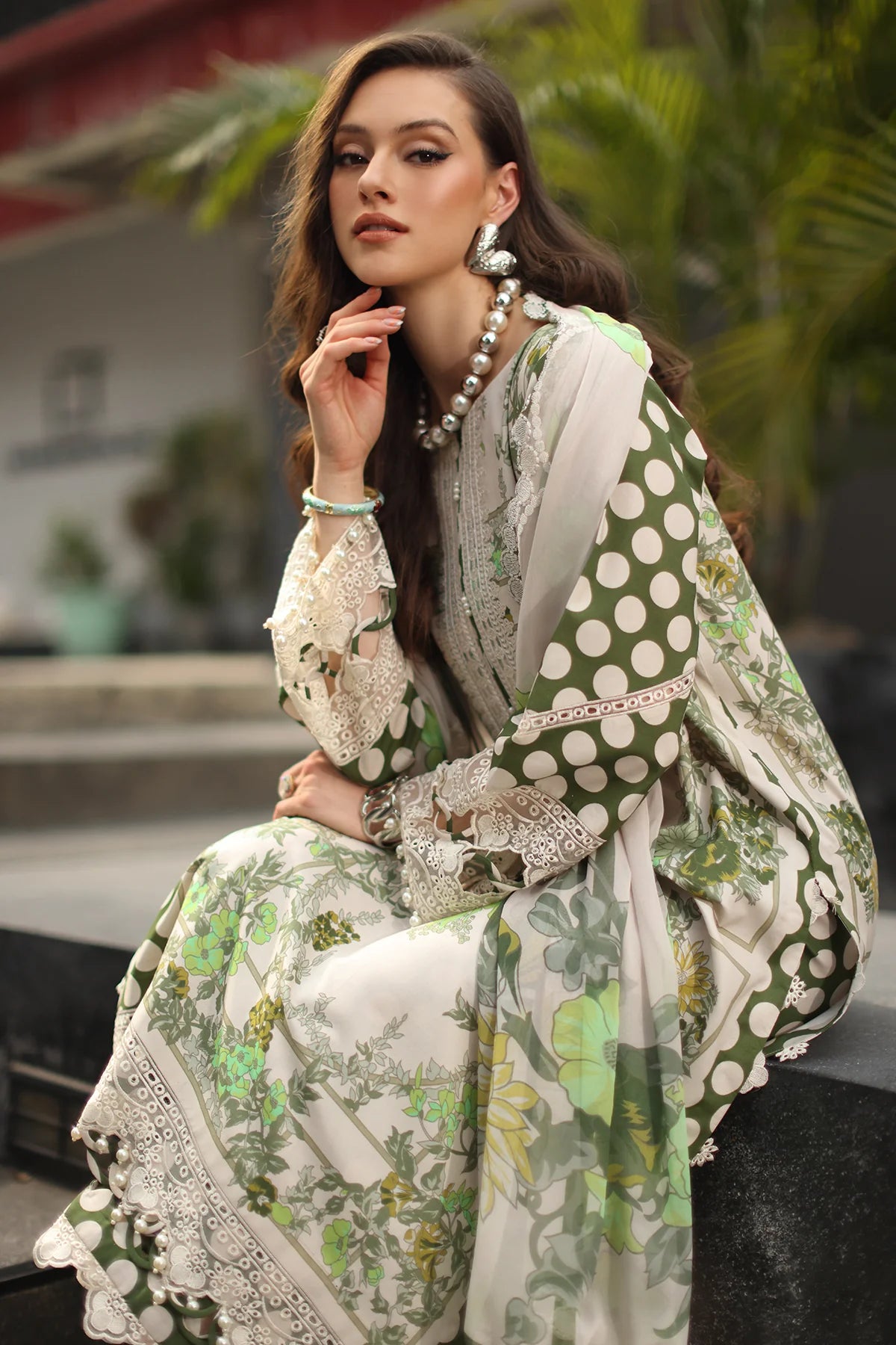 3-PC UNSTITCHED LAWN COLLECTION CS6-03