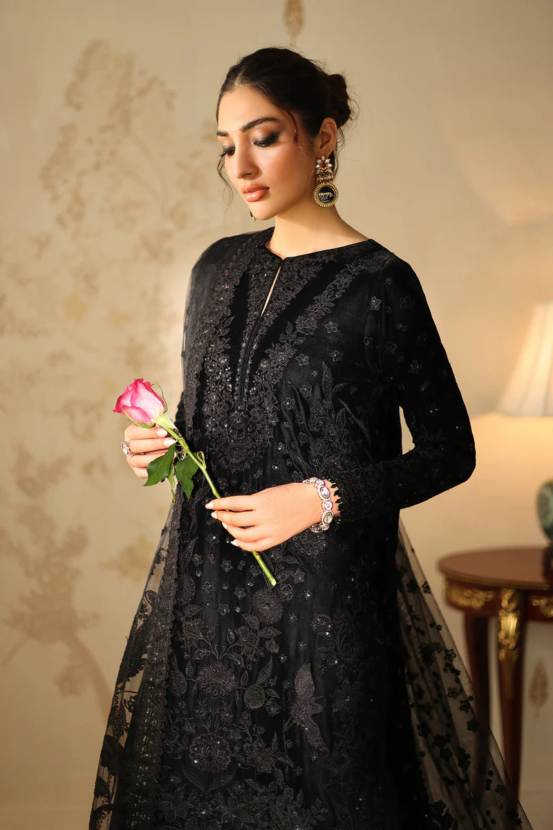 EMBROIDERED VELVET UF-4320