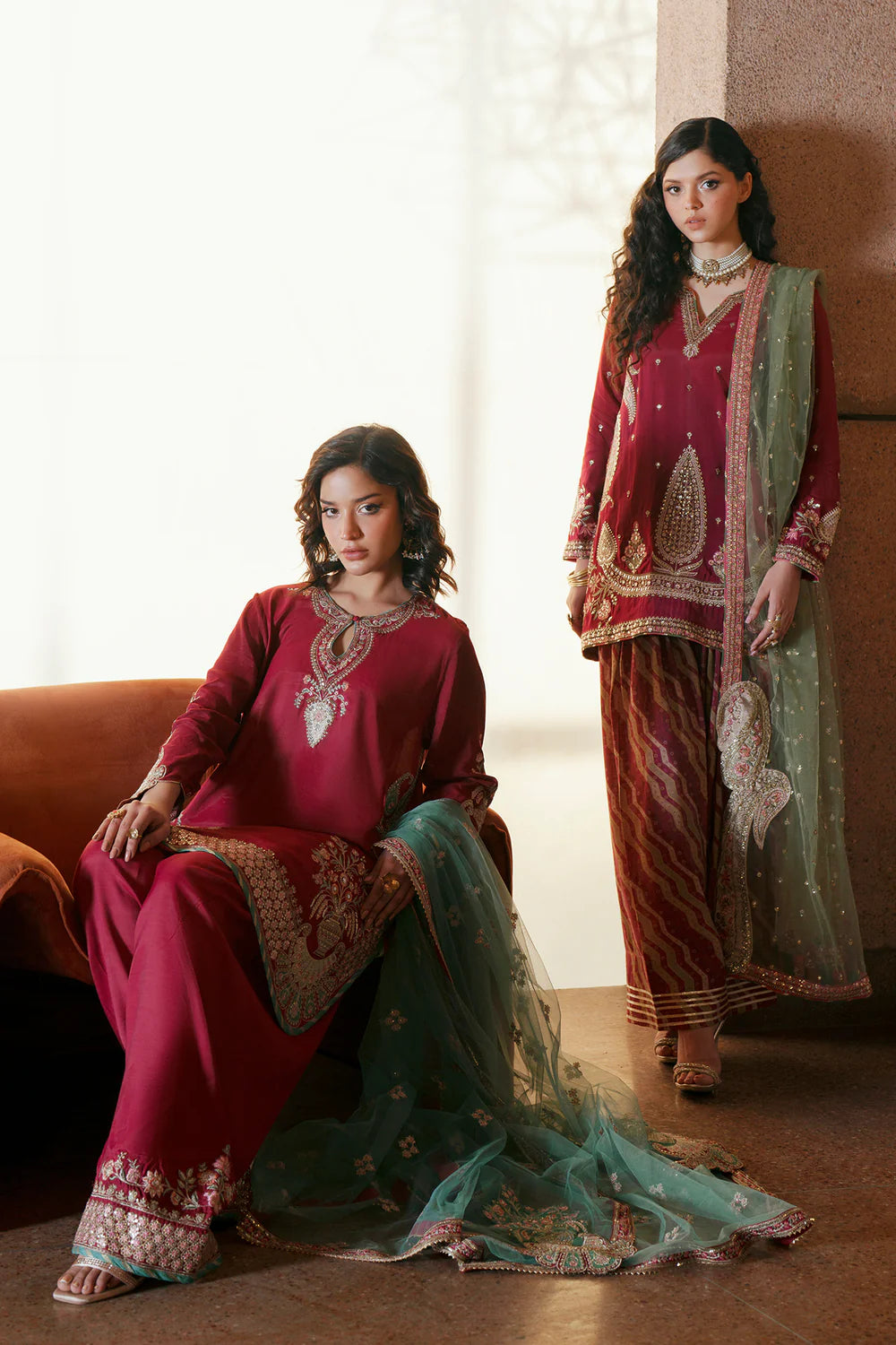 EMBROIDERED SUIT