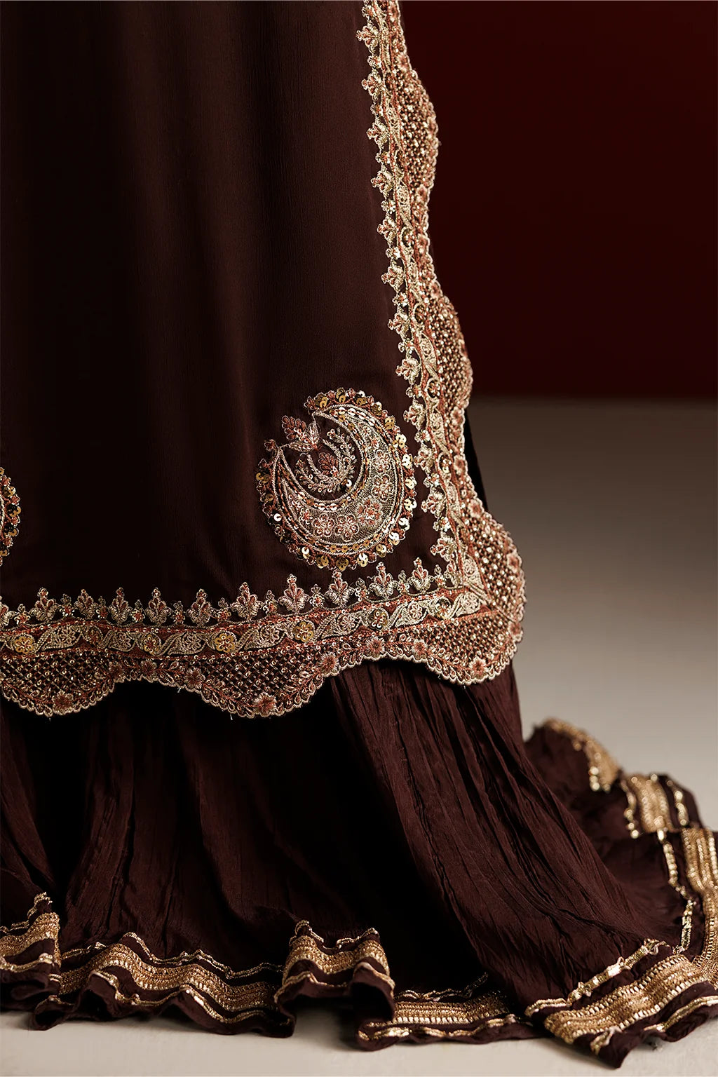 CC-113 EMBROIDERED CHIFFON
