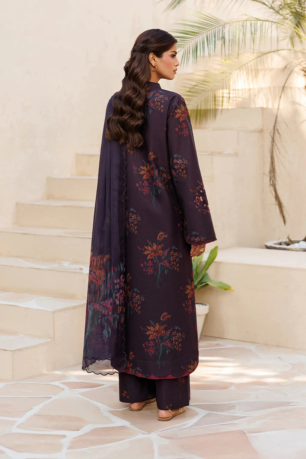 UE-664 PRINTED LAWN