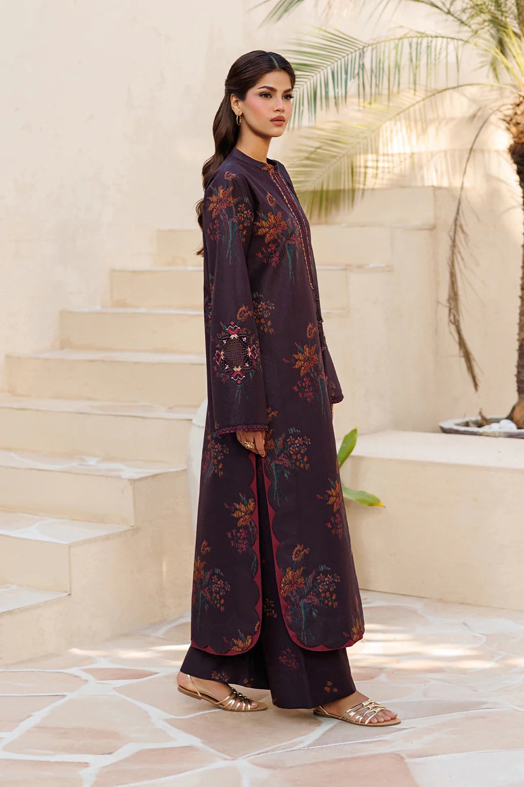 UE-664 PRINTED LAWN