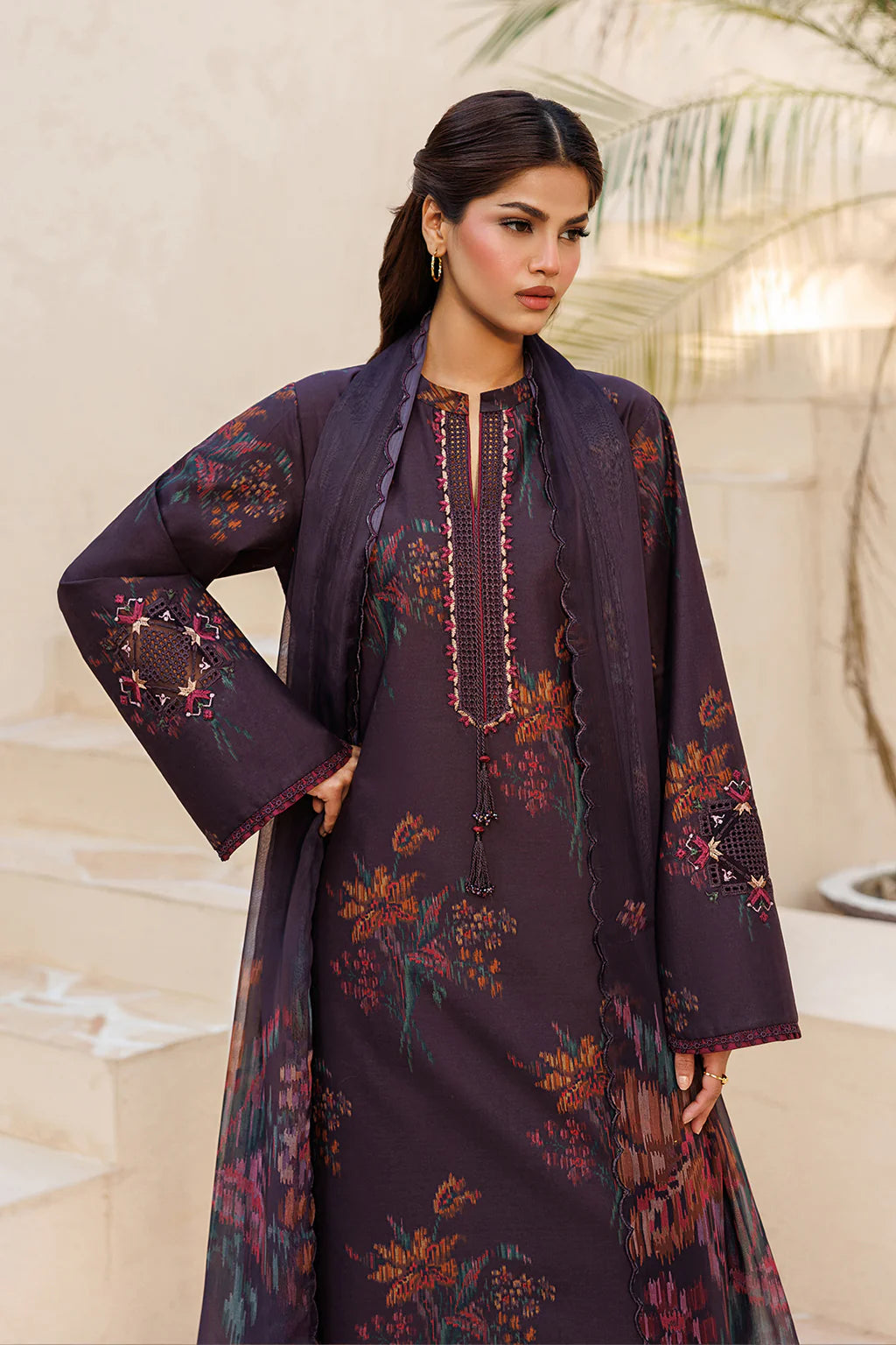 UE-664 PRINTED LAWN