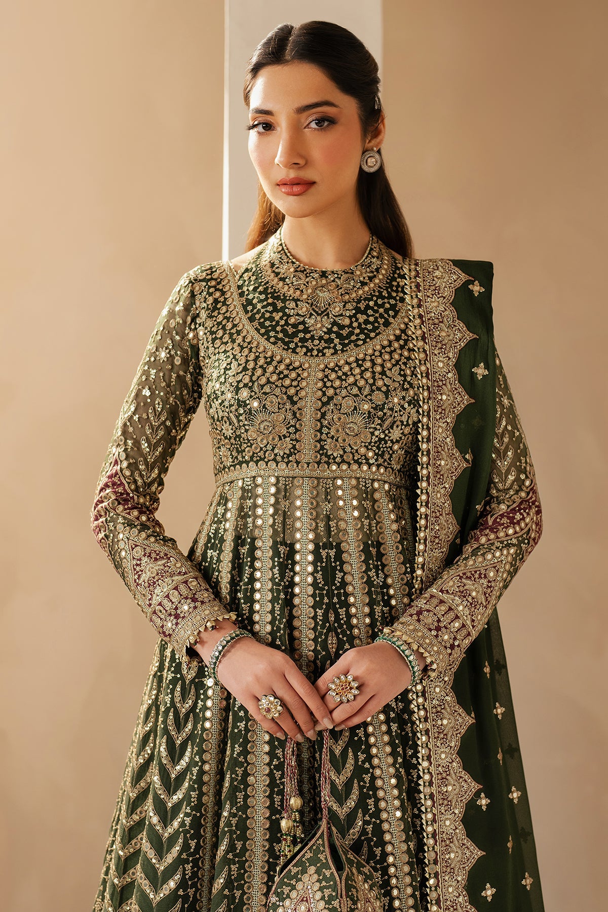 EMBROIDERED CHIFFON WF'25-02