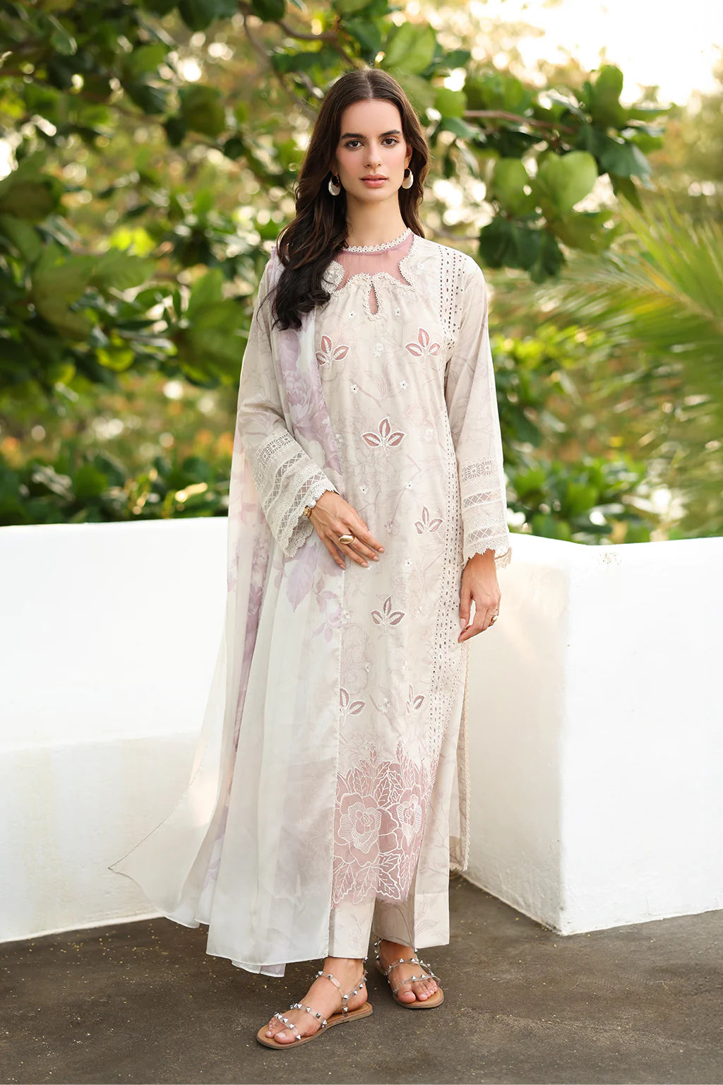 SS-01 EMBROIDERED LAWN