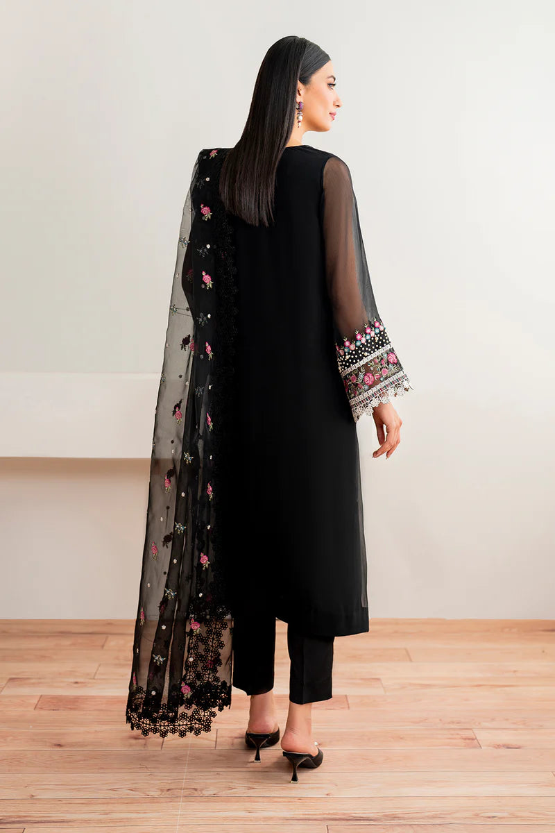 EMBROIDERED CHIFFON UF-682