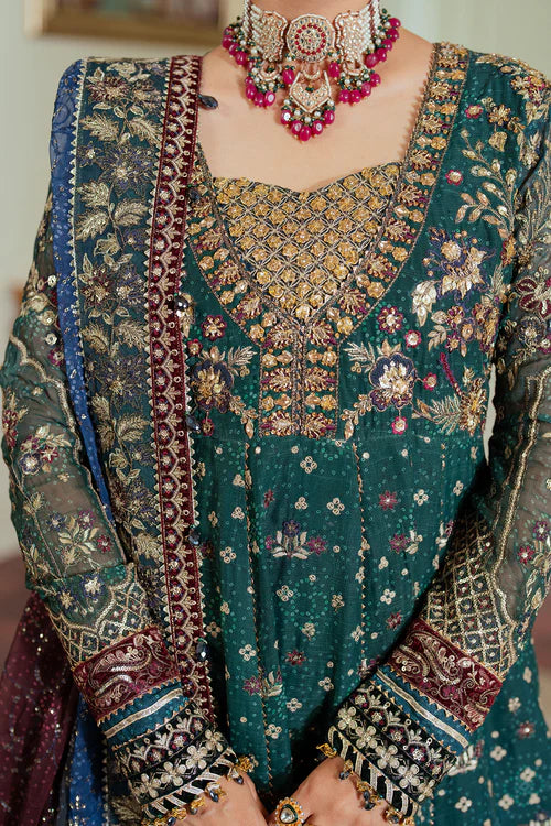 EMBROIDERED CHIFFON CH13-03