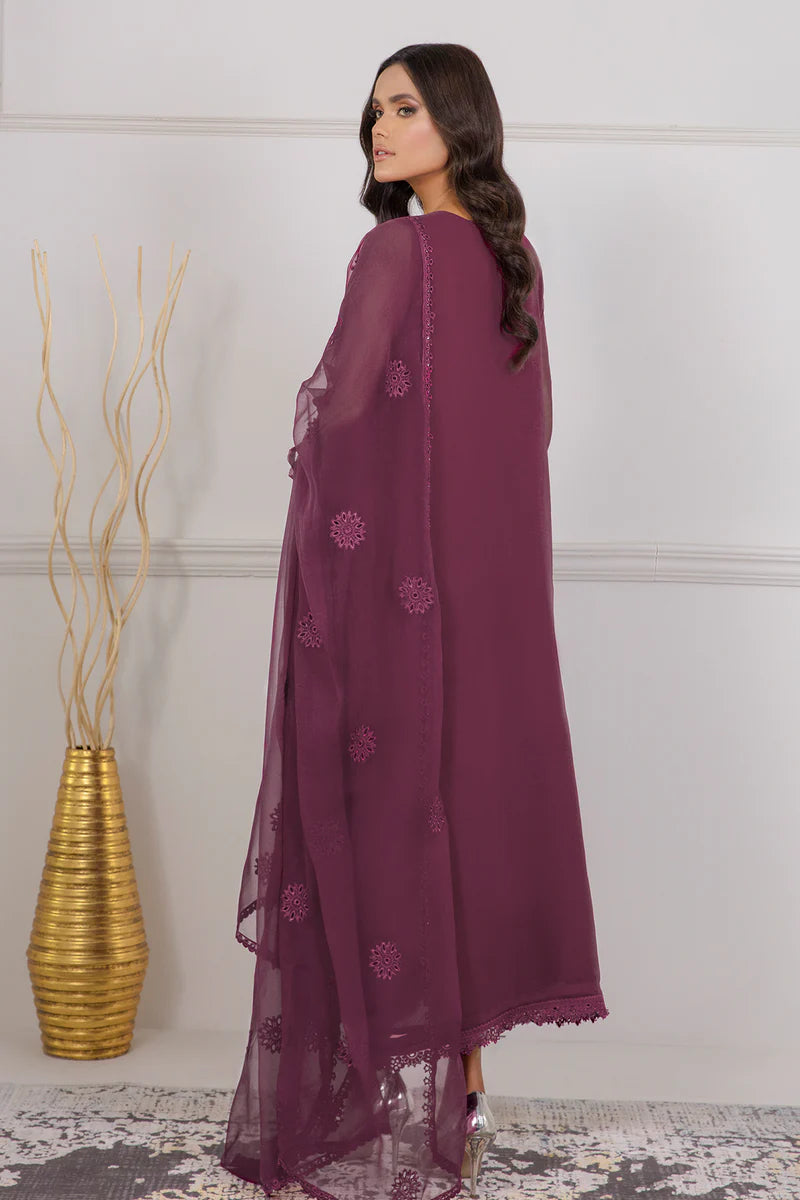 EMBROIDERED CHIFFON UF-337