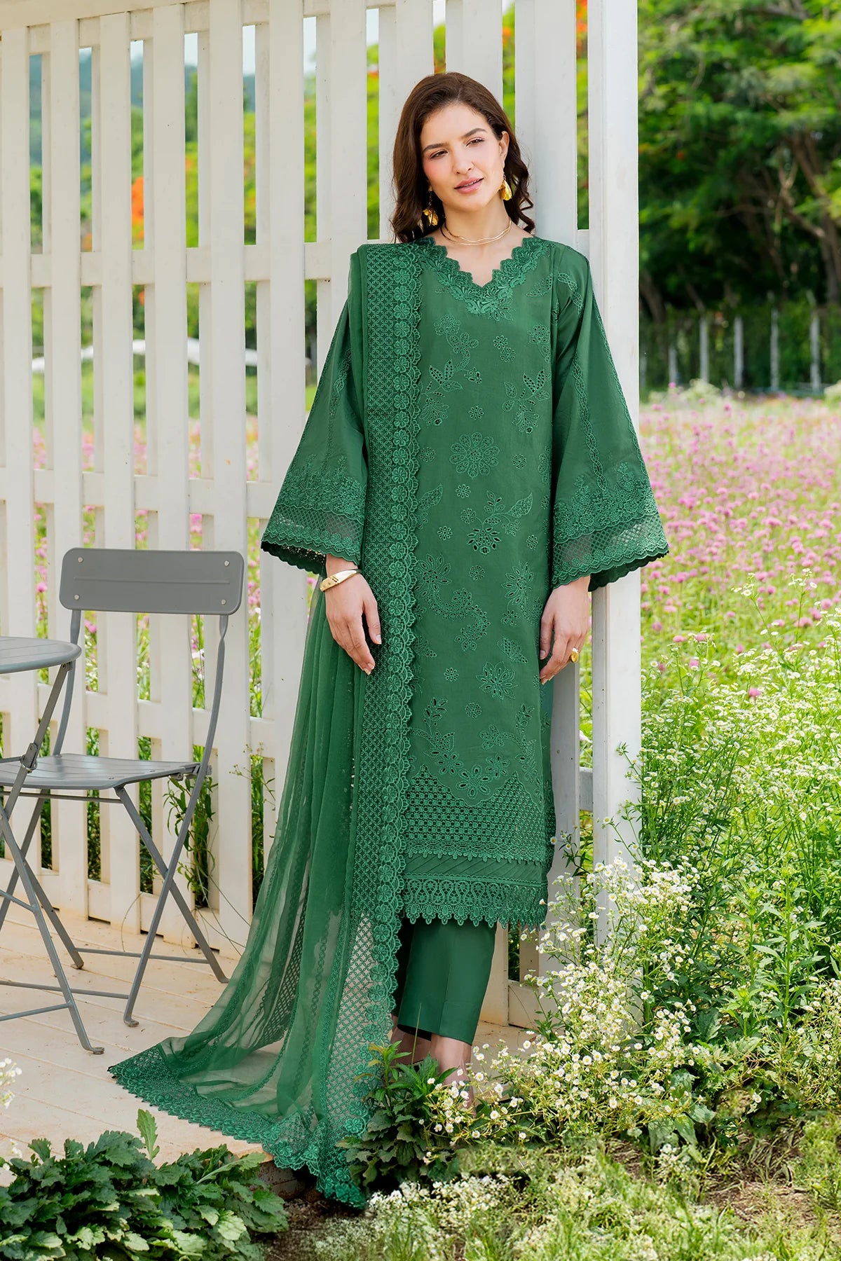 EMBROIDERED LAWN UF-4213